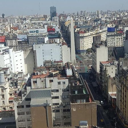 Que Mejor Vista Del Obelisco Piso A La Calle Corrientes Buenos Aires Dış mekan fotoğraf