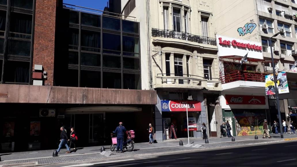 Que Mejor Vista Del Obelisco Piso A La Calle Corrientes Buenos Aires Dış mekan fotoğraf