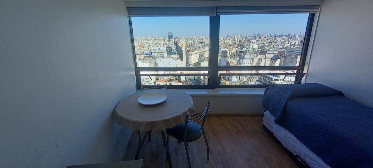 Que Mejor Vista Del Obelisco Piso A La Calle Corrientes Buenos Aires Dış mekan fotoğraf