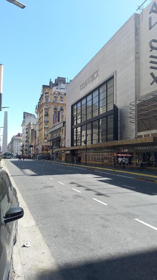 Que Mejor Vista Del Obelisco Piso A La Calle Corrientes Buenos Aires Dış mekan fotoğraf